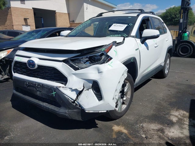 46219917 :رقم المزاد ، 4T3RWRFVXMU048474 vin ، 2021 Toyota Rav4 Hybrid Xle مزاد بيع