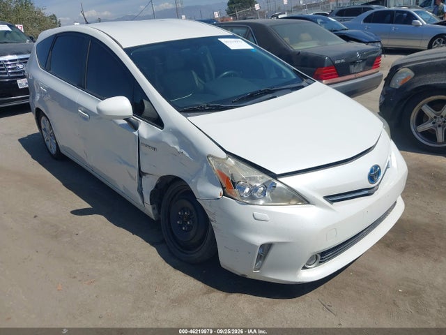2012 Toyota Prius V Five მანქანა იყიდება აუქციონზე, vin: JTDZN3EU6C3138814, აუქციონის ნომერი: 46219979
