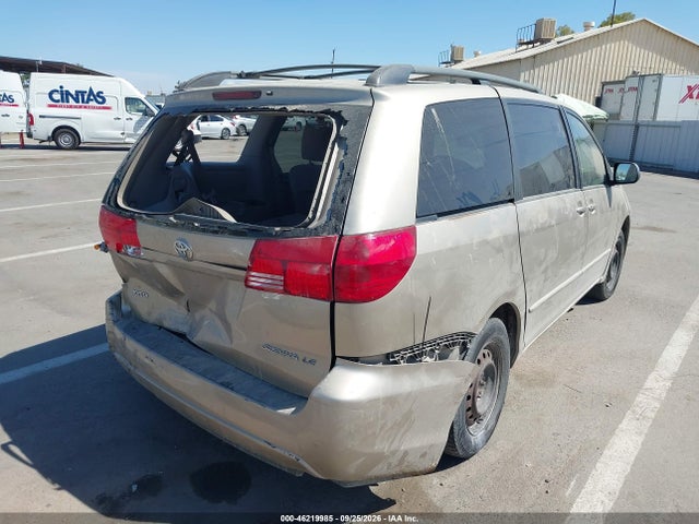 46219985 :رقم المزاد ، 5TDZA23C94S060979 vin ، 2004 Toyota Sienna Le مزاد بيع