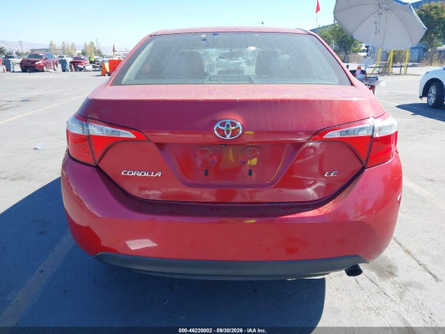 Aukcja sprzedaży 2016 Toyota Corolla Le Plus, vin: 5YFBURHE7GP554055, numer aukcji: 46220002