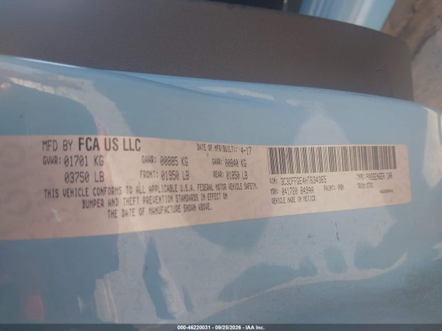 Fiat 500E BATTERY ELECTRIC 2017 3C3CFFGE4HT634365 Image 9