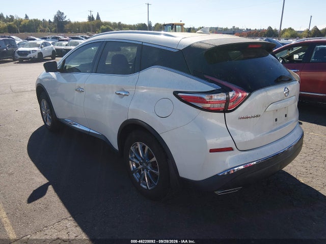 Продаж на аукціоні авто 2017 Nissan Murano Sl, vin: 5N1AZ2MH9HN155680, номер лоту: 46220092
