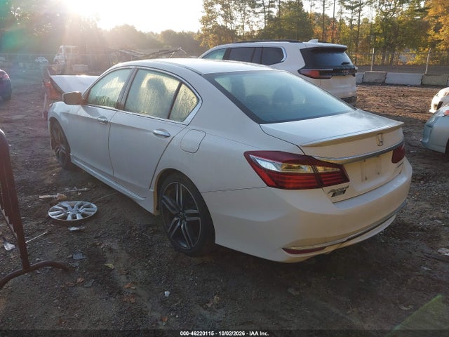 2017 Honda Accord Sport მანქანა იყიდება აუქციონზე, vin: 1HGCR2F56HA206609, აუქციონის ნომერი: 46220115