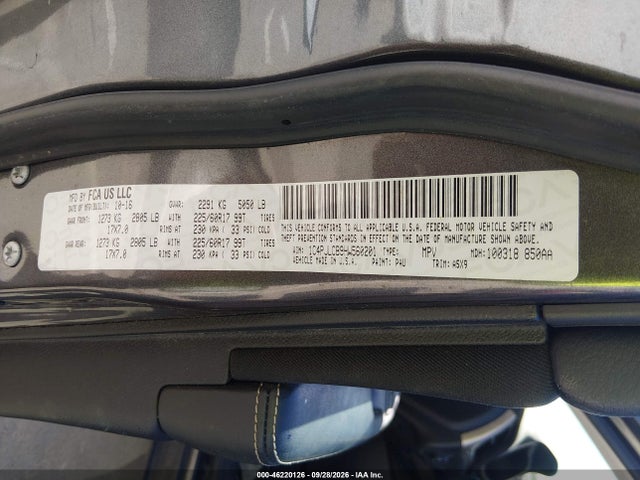 1C4PJLCB9HW560201 Jeep Cherokee Latitude Fwd
