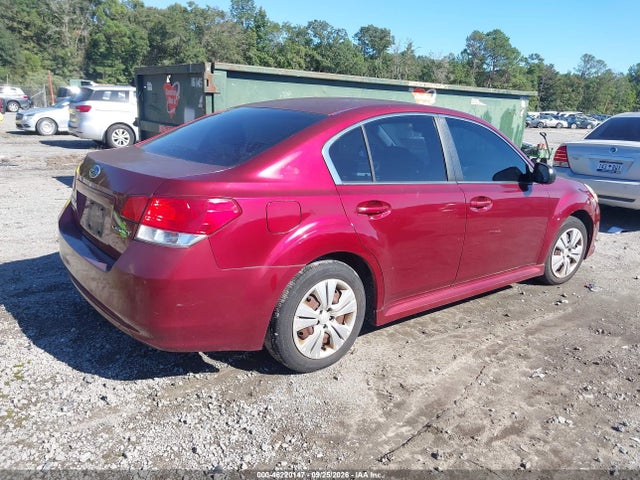2011 Subaru Legacy 2.5i მანქანა იყიდება აუქციონზე, vin: 4S3BMCA69B3250551, აუქციონის ნომერი: 46220147