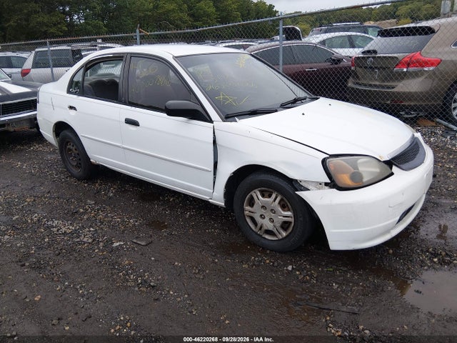 2001 Honda Civic Lx მანქანა იყიდება აუქციონზე, vin: 2HGES165X1H504496, აუქციონის ნომერი: 46220268