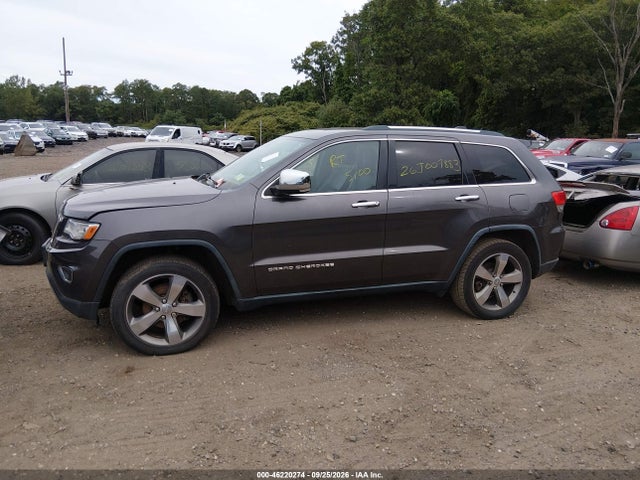 Продажа на аукционе авто 2014 Jeep Grand Cherokee Limited, vin: 1C4RJFBG9EC458255, номер лота: 46220274