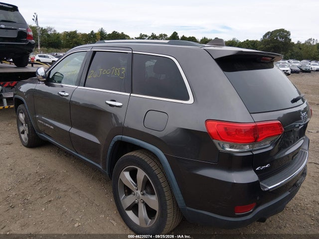 Продажа на аукционе авто 2014 Jeep Grand Cherokee Limited, vin: 1C4RJFBG9EC458255, номер лота: 46220274