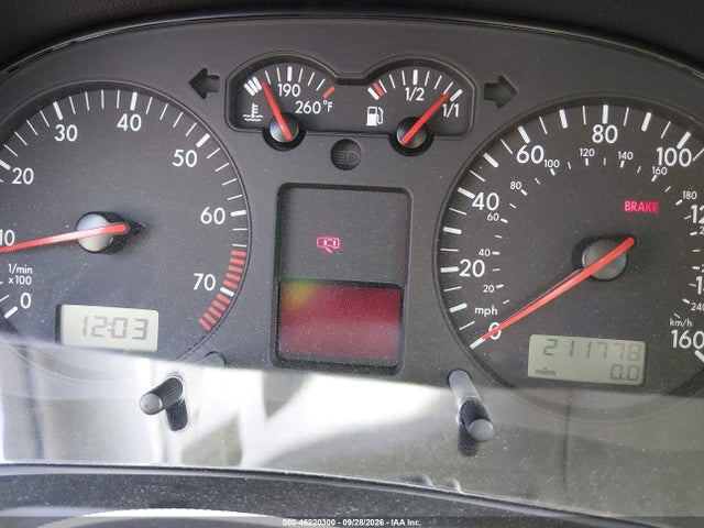 Aukcja sprzedaży 2003 Volkswagen Gti Vr6, vin: 9BWDH61J934054209, numer aukcji: 46220300