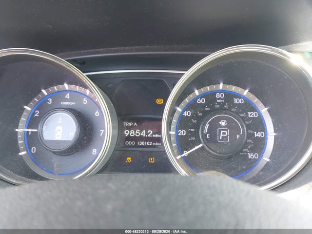 Aukcja sprzedaży 2013 Hyundai Sonata Gls, vin: 5NPEB4AC1DH593196, numer aukcji: 46220312