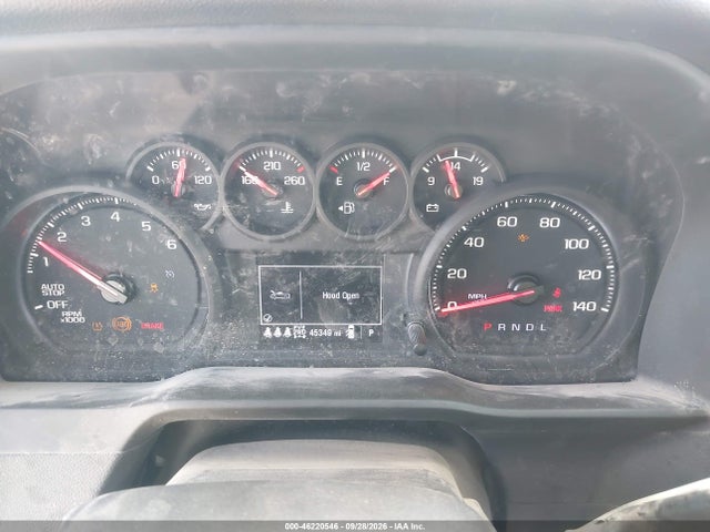 Auction sale of the 2025 Chevrolet Silverado 1500 4wd  Standard Bed Wt, vin: 3GCUKAED6SG366282, lot number: 46220546