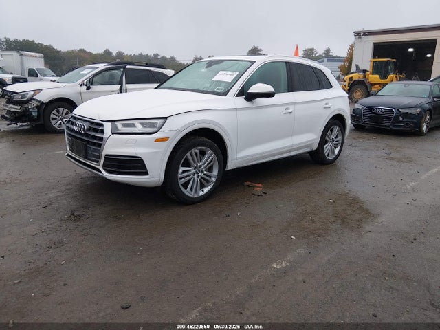 2018 Audi Q5 2.0t Premium/2.0t Tech Premium მანქანა იყიდება აუქციონზე, vin: WA1BNAFY2J2222276, აუქციონის ნომერი: 46220569