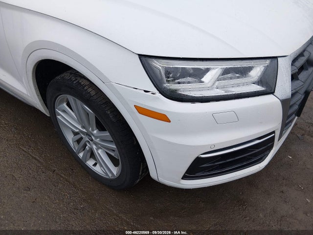 2018 Audi Q5 2.0t Premium/2.0t Tech Premium მანქანა იყიდება აუქციონზე, vin: WA1BNAFY2J2222276, აუქციონის ნომერი: 46220569