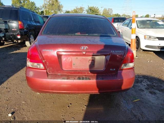 46220580 :رقم المزاد ، KMHDN45DX1U049248 vin ، 2001 Hyundai Elantra Gls مزاد بيع
