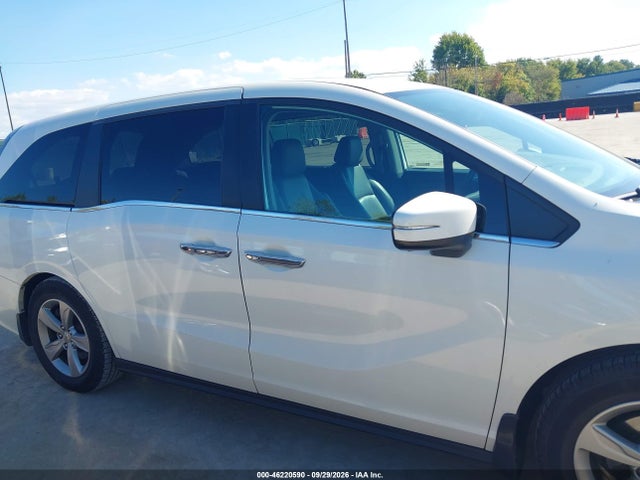 2018 Honda Odyssey Ex-l მანქანა იყიდება აუქციონზე, vin: 5FNRL6H76JB084475, აუქციონის ნომერი: 46220590