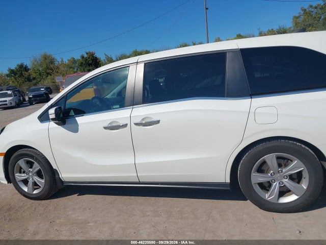 2018 Honda Odyssey Ex-l მანქანა იყიდება აუქციონზე, vin: 5FNRL6H76JB084475, აუქციონის ნომერი: 46220590