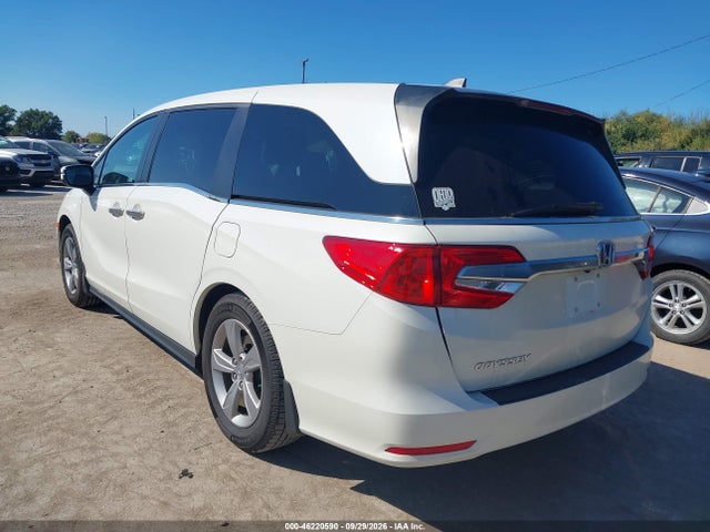 2018 Honda Odyssey Ex-l მანქანა იყიდება აუქციონზე, vin: 5FNRL6H76JB084475, აუქციონის ნომერი: 46220590