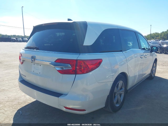2018 Honda Odyssey Ex-l მანქანა იყიდება აუქციონზე, vin: 5FNRL6H76JB084475, აუქციონის ნომერი: 46220590