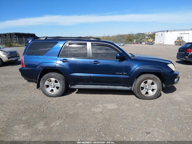 2005 Toyota 4runner Limited V8 მანქანა იყიდება აუქციონზე, vin: JTEBT17R258024654, აუქციონის ნომერი: 46220617