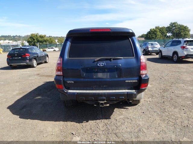 2005 Toyota 4runner Limited V8 მანქანა იყიდება აუქციონზე, vin: JTEBT17R258024654, აუქციონის ნომერი: 46220617