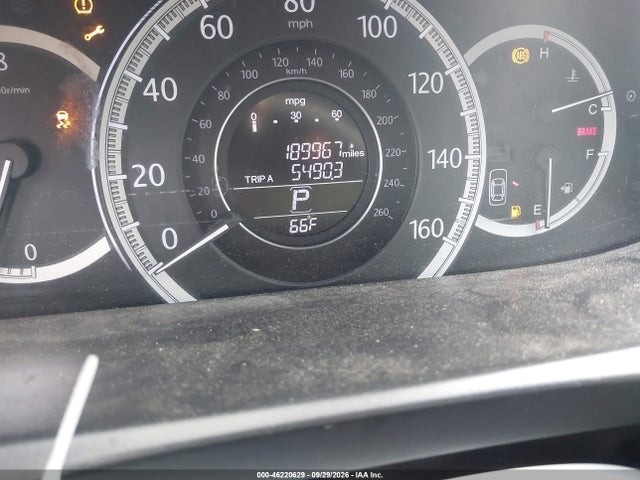 2013 Honda Accord Ex მანქანა იყიდება აუქციონზე, vin: 1HGCR2F76DA091912, აუქციონის ნომერი: 46220629