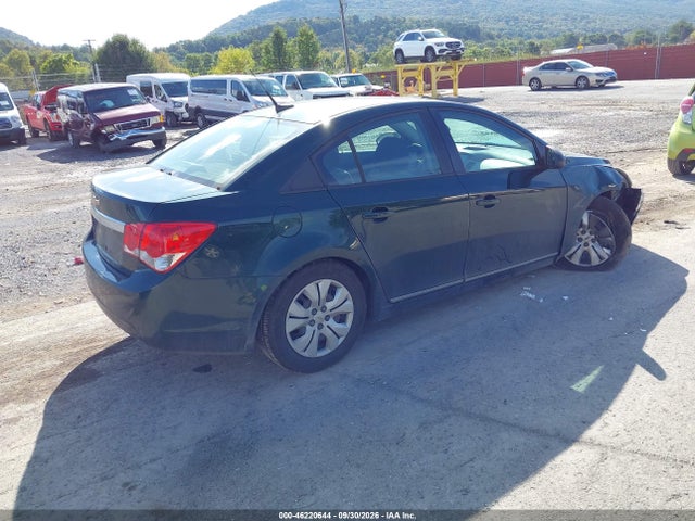2014 Chevrolet Cruze Ls მანქანა იყიდება აუქციონზე, vin: 1G1PB5SG8E7220588, აუქციონის ნომერი: 46220644