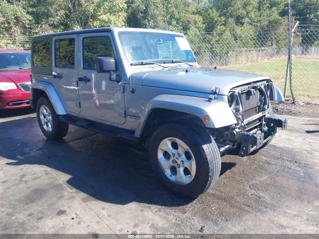 46220668 :رقم المزاد ، 1C4BJWEG3EL243399 vin ، 2014 Jeep Wrangler Unlimited Sahara مزاد بيع