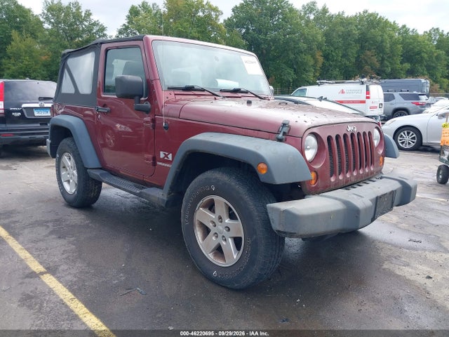 2008 Jeep Wrangler X მანქანა იყიდება აუქციონზე, vin: 1J8FA24138L565593, აუქციონის ნომერი: 46220695