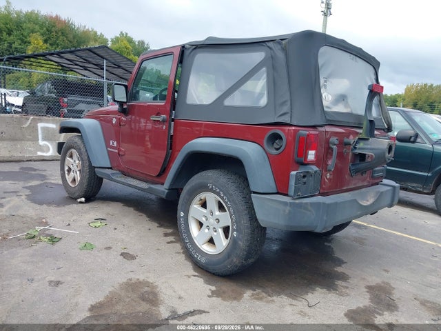 Продажа на аукционе авто 2008 Jeep Wrangler X, vin: 1J8FA24138L565593, номер лота: 46220695