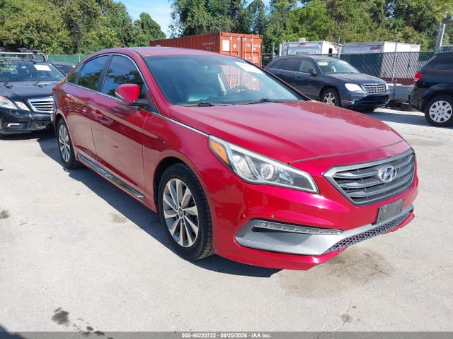 2017 Hyundai Sonata Sport მანქანა იყიდება აუქციონზე, vin: 5NPE34AF3HH480928, აუქციონის ნომერი: 46220722