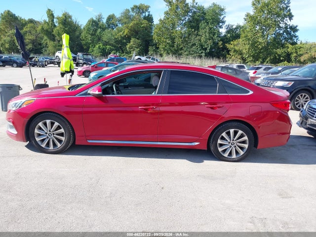 46220722 :رقم المزاد ، 5NPE34AF3HH480928 vin ، 2017 Hyundai Sonata Sport مزاد بيع