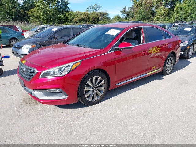 46220722 :رقم المزاد ، 5NPE34AF3HH480928 vin ، 2017 Hyundai Sonata Sport مزاد بيع