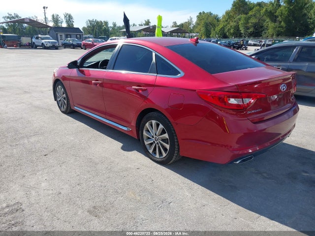46220722 :رقم المزاد ، 5NPE34AF3HH480928 vin ، 2017 Hyundai Sonata Sport مزاد بيع