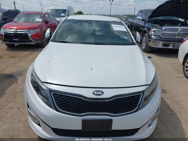 46220724 :رقم المزاد ، 5XXGM4A79FG510053 vin ، 2015 Kia Optima Lx مزاد بيع