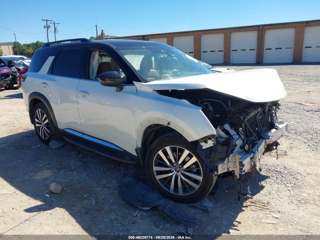 2022 Nissan Pathfinder Platinum 4wd მანქანა იყიდება აუქციონზე, vin: 5N1DR3DK7NC222251, აუქციონის ნომერი: 46220774