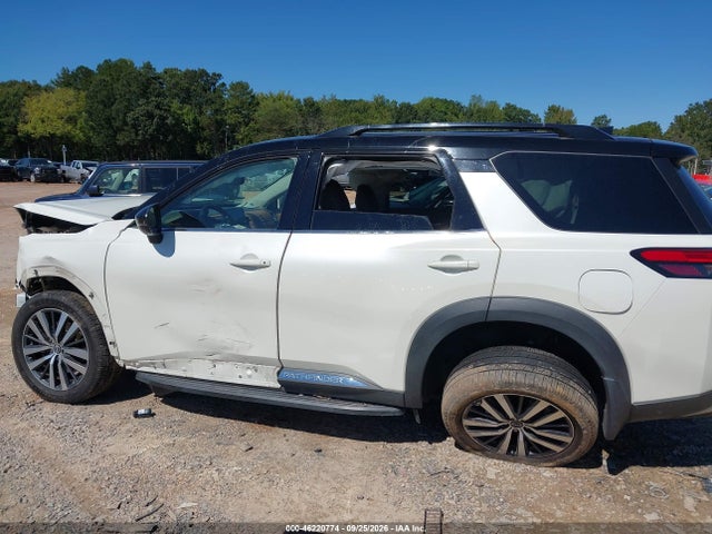 2022 Nissan Pathfinder Platinum 4wd მანქანა იყიდება აუქციონზე, vin: 5N1DR3DK7NC222251, აუქციონის ნომერი: 46220774