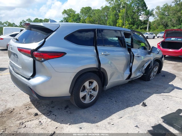46220776 :رقم المزاد ، 5TDZZRAH4MS050537 vin ، 2021 Toyota Highlander Le مزاد بيع