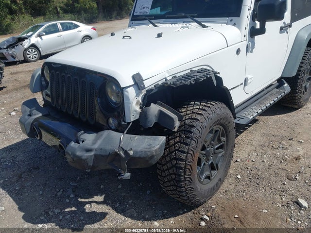 46220791 :رقم المزاد ، 1C4AJWAG5EL326060 vin ، 2014 Jeep Wrangler Willys Wheeler مزاد بيع