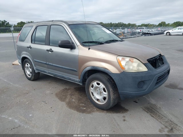 2006 Honda Cr-v Lx მანქანა იყიდება აუქციონზე, vin: JHLRD78546C054402, აუქციონის ნომერი: 46220871