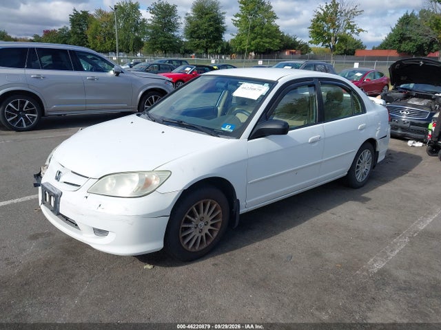 Продажа на аукционе авто 2005 Honda Civic Lx, vin: 2HGES16585H630670, номер лота: 46220879