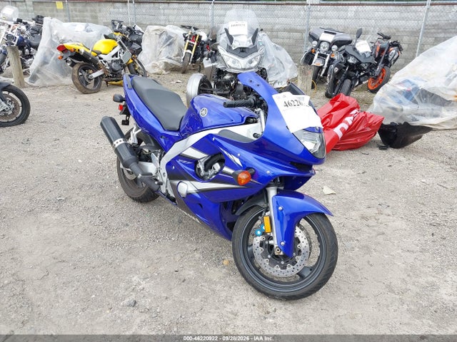 Продаж на аукціоні авто 2007 Yamaha Yzf600 R, vin: JYARJ10E87A003010, номер лоту: 46220922