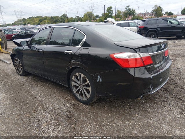 2015 Honda Accord Sport მანქანა იყიდება აუქციონზე, vin: 1HGCR2F50FA106390, აუქციონის ნომერი: 46220964