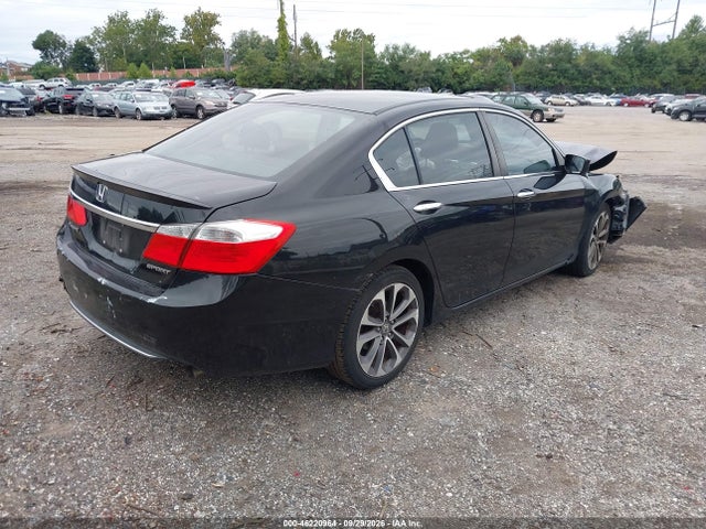 2015 Honda Accord Sport მანქანა იყიდება აუქციონზე, vin: 1HGCR2F50FA106390, აუქციონის ნომერი: 46220964