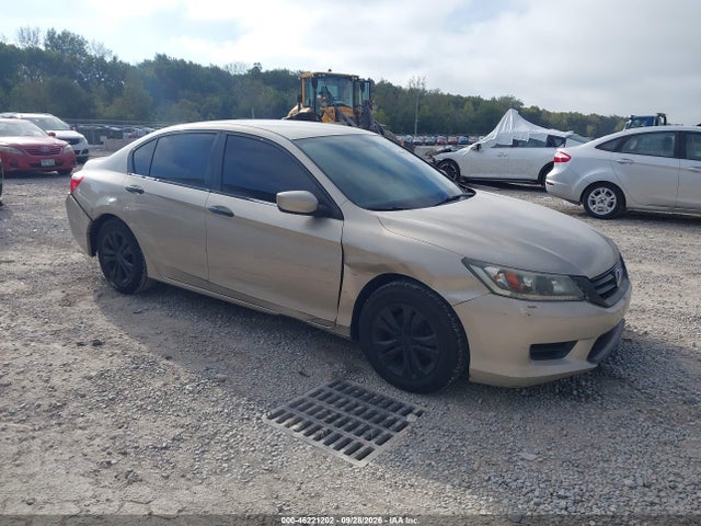 2013 Honda Accord Lx მანქანა იყიდება აუქციონზე, vin: 1HGCR2F3XDA165376, აუქციონის ნომერი: 46221202