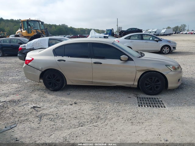 2013 Honda Accord Lx მანქანა იყიდება აუქციონზე, vin: 1HGCR2F3XDA165376, აუქციონის ნომერი: 46221202