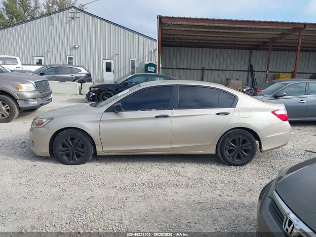 2013 Honda Accord Lx მანქანა იყიდება აუქციონზე, vin: 1HGCR2F3XDA165376, აუქციონის ნომერი: 46221202