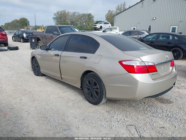 2013 Honda Accord Lx მანქანა იყიდება აუქციონზე, vin: 1HGCR2F3XDA165376, აუქციონის ნომერი: 46221202