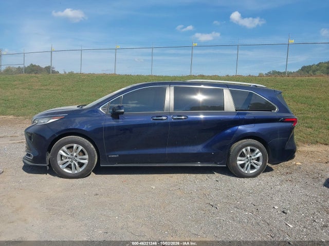 Продаж на аукціоні авто 2021 Toyota Sienna Limited, vin: 5TDZSKFC9MS002766, номер лоту: 46221246