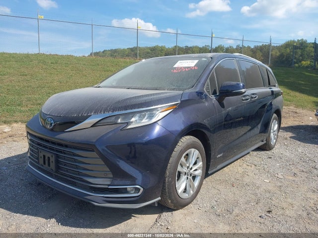 Продаж на аукціоні авто 2021 Toyota Sienna Limited, vin: 5TDZSKFC9MS002766, номер лоту: 46221246