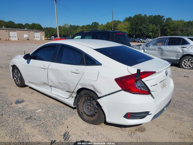 46221463 :رقم المزاد ، 2HGFC2F64KH505449 vin ، 2019 Honda Civic Lx مزاد بيع